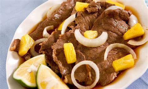 kamisetang piña|Piña Bistek Recipe .